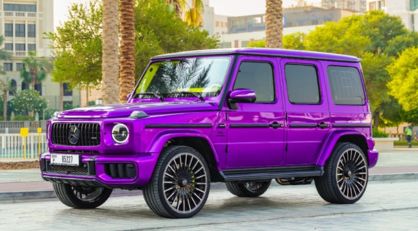 g wagon purple
